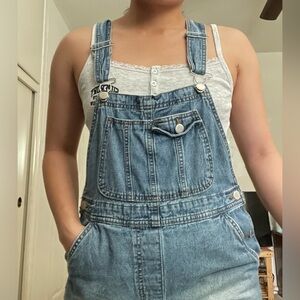 Denim Overalls